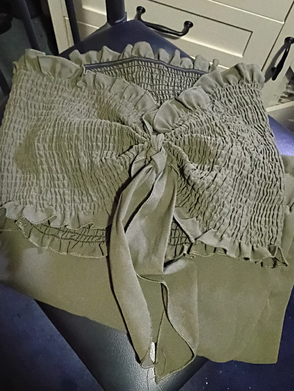 Shein Curve Tube Top And Shorts
